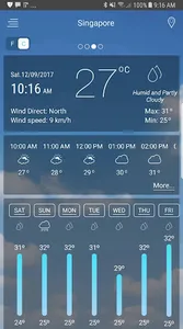 Weather app screenshot 0