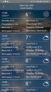 Weather app screenshot 2