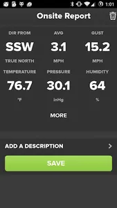 Wind & Weather Meter screenshot 1