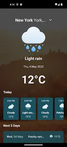 WeatherLogs screenshot 2