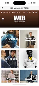 WEB Masculine Store screenshot 1