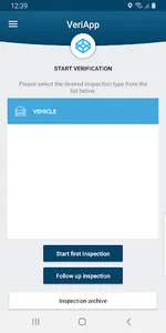 'Rent a Car' with 'VeriApp' screenshot 1