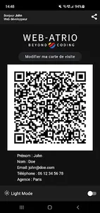 WEB-ATRIO | Carte de visite screenshot 0