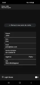 WEB-ATRIO | Carte de visite screenshot 1