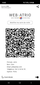 WEB-ATRIO | Carte de visite screenshot 2