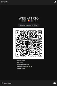 WEB-ATRIO | Carte de visite screenshot 4