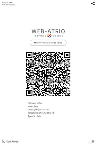 WEB-ATRIO | Carte de visite screenshot 5