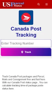 US Parcel Status Tracker screenshot 2