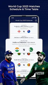 World Cup 2023 Schedule & Live screenshot 2