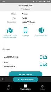 webCRM - Sales App screenshot 2