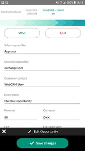 webCRM - Sales App screenshot 7