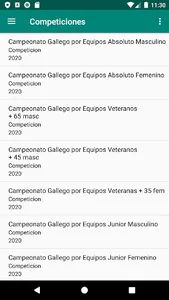 Federación Gallega de Tenis (F screenshot 1