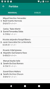 Federación Gallega de Tenis (F screenshot 5