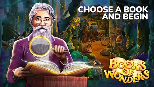 Books of Wonder Hidden Objects screenshot 0