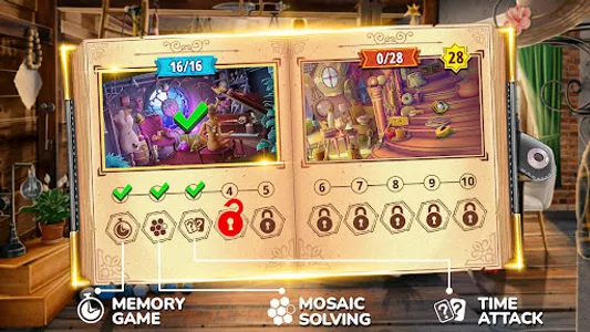 Books of Wonder Hidden Objects screenshot 1