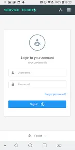 Service Ticket screenshot 0