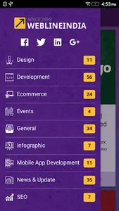 WeblineIndia App screenshot 2