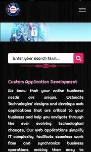 Webmate Technologies screenshot 6