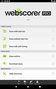 Webscorer Race & Lap Timer screenshot 5