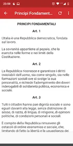 Costituzione della Repubblica  screenshot 0