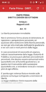 Costituzione della Repubblica  screenshot 1