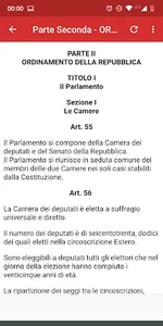 Costituzione della Repubblica  screenshot 2