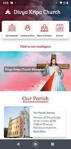 Divya Kripa Church screenshot 1