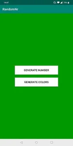 Random Number & Colors screenshot 0