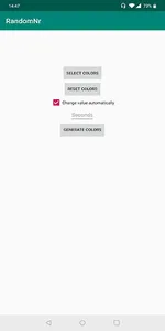 Random Number & Colors screenshot 2