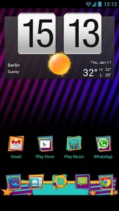 80`s Theme 4 Apex Launcher screenshot 0