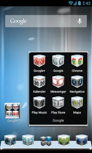 Winter Cube 4 Apex Launcher screenshot 3