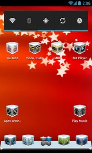 Winter Cube 4 Apex Launcher screenshot 5