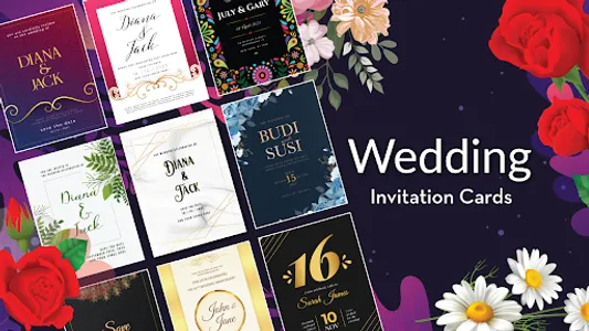 Wedding Invitation Card Maker screenshot 0