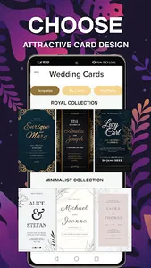 Wedding Invitation Card Maker screenshot 1