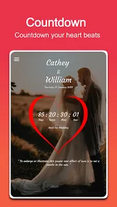 Wedding Countdown App screenshot 8