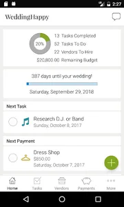 WeddingHappy - Wedding Planner screenshot 0