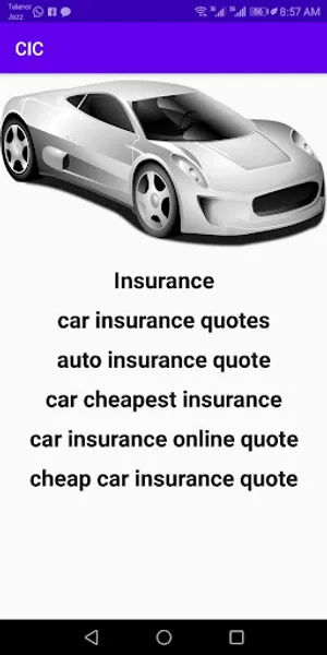 CIC: Car Insurance Companies screenshot 3