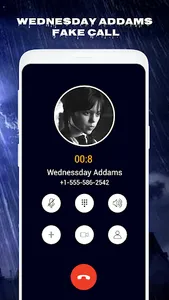 Wednesday Addams Fake Call screenshot 10