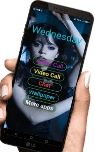 Wednesday 2 Addams Fake Call screenshot 3