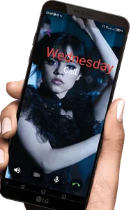 Wednesday 2 Addams Fake Call screenshot 5