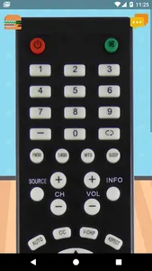 Remote Control For Seiki TV screenshot 0