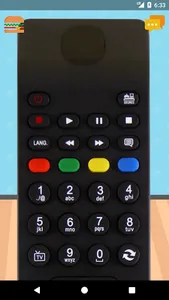 Remote Control For Vestel TV screenshot 1