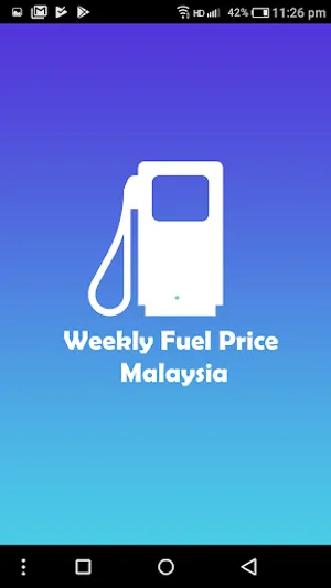 Weekly Fuel Price Malaysia screenshot 0