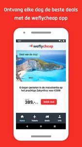 weflycheap | vakantiedeals screenshot 0