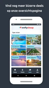 weflycheap | vakantiedeals screenshot 2