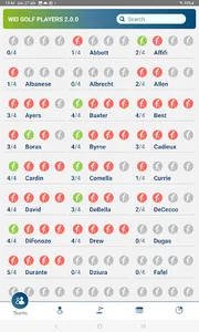 WEI Golf Players screenshot 2