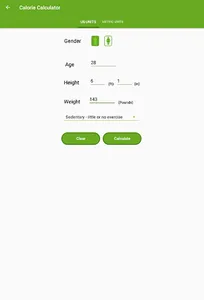 Weight Loss Calorie Calculator screenshot 15