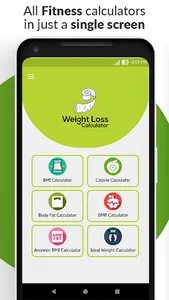 Weight Loss Calorie Calculator screenshot 2