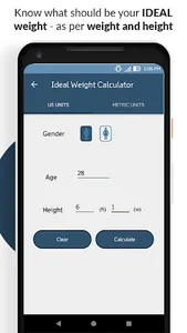 Weight Loss Calorie Calculator screenshot 4