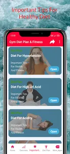 Gym Diet Plan & Fitness - Weig screenshot 2